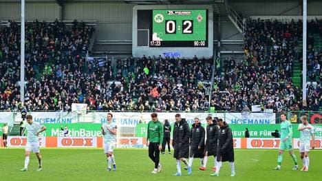 Greuther Fürth könnte schon am Sonntag absteigen