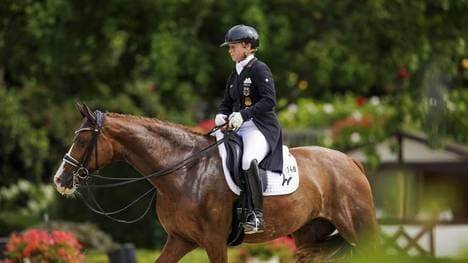Isabell Werth liegt auf Medaillenkurs