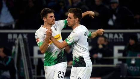 Jonas Hofmann (l.) mit Patrick Herrmann