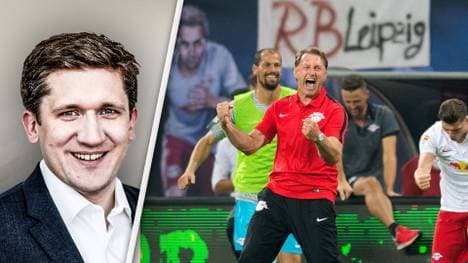 Ralph Hasenhüttl jubelt