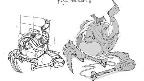 Vergangenen Montag veröffentlichte der Reddit-User "RiotLeaks" diese Konzeptzeichnungen eines potenziellen neuen League-of-Legends-Champions.