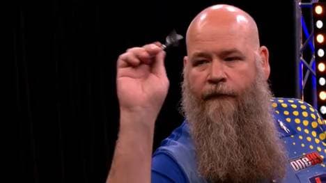 Andreas Harrysson darf über einen 9-Darter jubeln