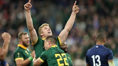Südafrika schlägt Frankreich und steht im Halbfinale