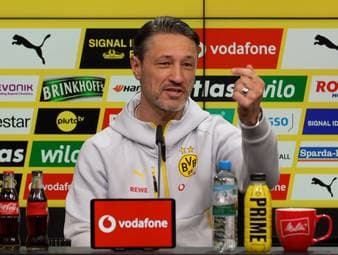 Bei einer Anekdote zu seiner Zeit beim HSV verwechselt BVB-Trainer Niko Kovac die Jahre beim Sieg gegen Juventus. 