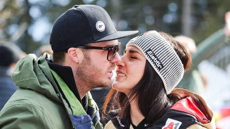 Christian Walder (l.) beendet seine Ski-Karriere