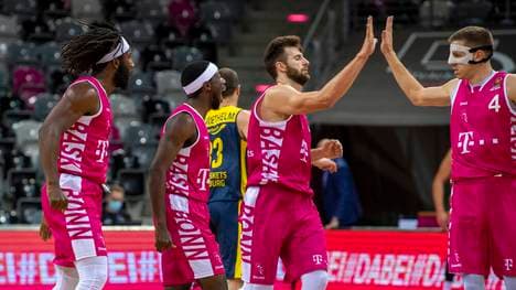 Die Spieler der Telekom Baskets Bonn dürfen die Quarantäne wieder verlassen