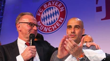Karl-Heinz Rummenigge hielt ein Loblied auf Pep Guardiola