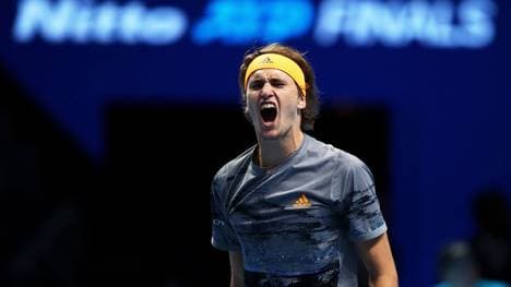 Alexander Zverev hatte Rafael Nadal bei den ATP Finals klar im Griff