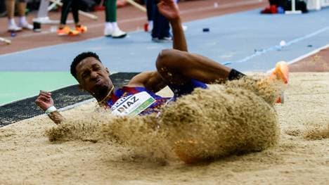 Jordan Alejandro Díaz Fortun legte einen Dreisprung von 18,18 Metern in Rom hin