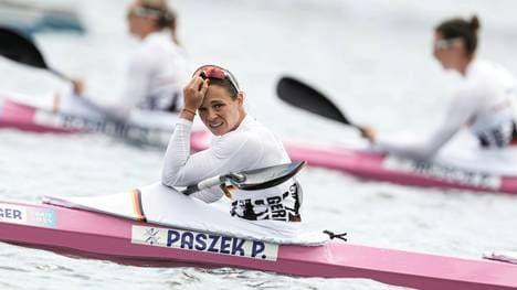 Paulina Paszek sitzt im deutschen Vierer