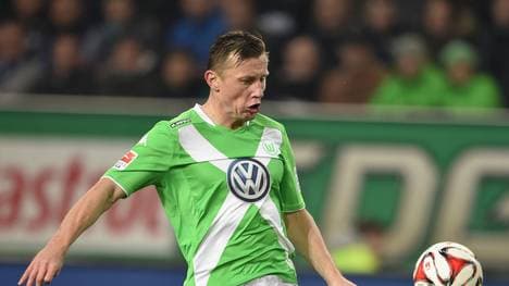 Ivica Olic vom VfL Wolfsburg beim Torschuß