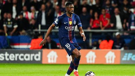 Ousmane Dembélé wurde von der UEFA nach dem Hinspiel zum "Player of the Match" gewählt