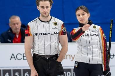 Rückschlag für Curling-Duo