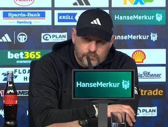 Steffen Baumgart verliert mit Union Berlin 2:3 gegen den Hamburger SV - dabei nervt den Berliner Trainer eine Sache ganz besonders. 