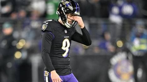 Von den Ravens entlassen: Kicker Justin Tucker