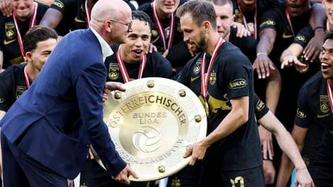 Bundesliga-Chef Christian Ebenbauer (l.) äußerte sich zur Punkteteilung