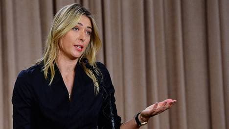 Maria Sharapova verkündete vor Journalisten ihr Dopingvergehen