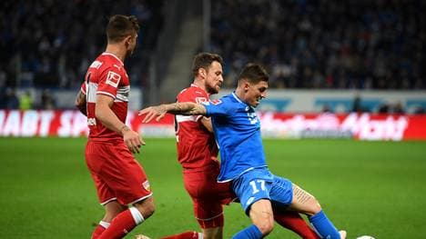 Steven Zuber (r.) wechselte 2014 von ZSKA Moskau zur TSG Hoffenheim