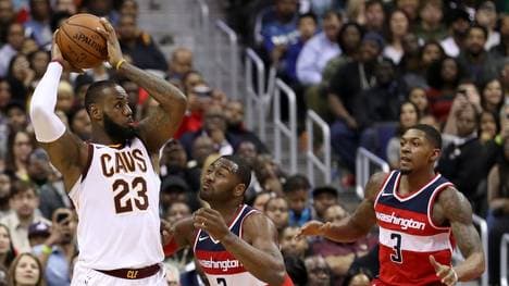 LeBron James erzielte gegen die Washington Wizards 57 Punkte