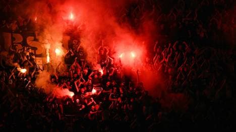 Szenen aus dem Spiel zwischen Mailand und Zagreb