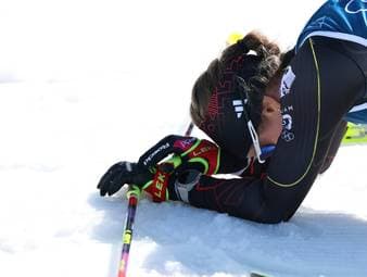 Olympiasiegerin "wie ein nasser Waschlappen"