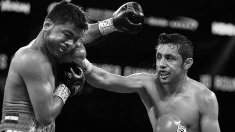 Im Alter von 37 Jahren verstorben: Moises Fuentes (r.)