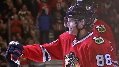 Patrick Kane war erneut für die Chicago Blackhawks erfolgreich