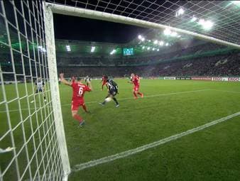 Borussia Mönchengladbach zieht gegen Heidenheim souverän in die nächste Pokalrunde ein. Jordan Siebatcheu stellt mit einem Doppelpack früh die Weichen.
