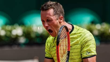 Philipp Kohlschreiber setzte sich gegen Fabio Fognini durch