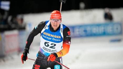 Philipp Nawrath holte im Sprint einen Podestplatz