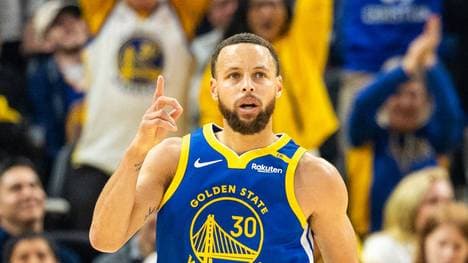 Stephen Curry musste angeschlagen raus