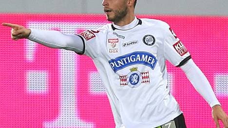 Marco Djuricin geht 2015 für RB Salzburg auf Torejagd