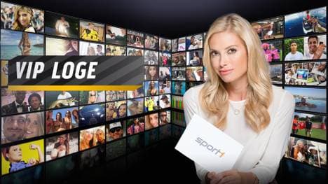 Sarah Valentina Winkhaus moderiert die VIP Loge auf SPORT1