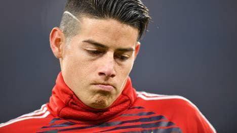 James Rodriguez ist bis 2019 von Real Madrid an den FC Bayern ausgeliehen 