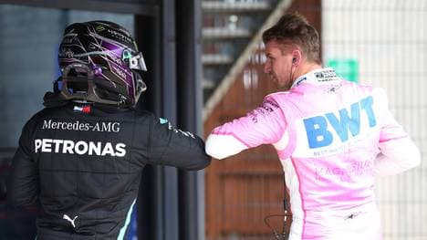Lewis Hamilton (l.) bekam 2013 den Vorzug vor Nico Hülkenberg bei Mercedes