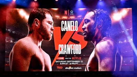 Duell der Boxstars: Alvarez (l.) gegen Crawford