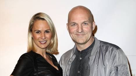 Stefan Schnoor, auch schon SPORT1-Experte (hier mit Gattin Nicole), spielte als Profi unter anderem für den HSV