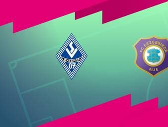 SV Waldhof Mannheim - FC Erzgebirge Aue: Tore und Highlights | 3. Liga