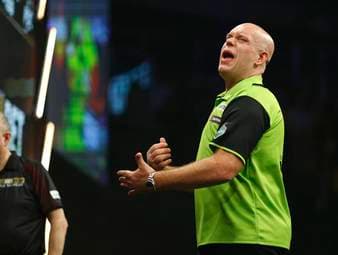 Van Gerwen blamiert sich gegen Amateur