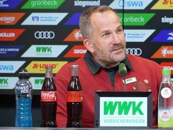 Manuel Baum verfolgte die Champions-League-Partie zwischen Bayern und PSG live im Stadion. Das hatte einen ganz besonderen Grund, verriet der FCA-Coach.