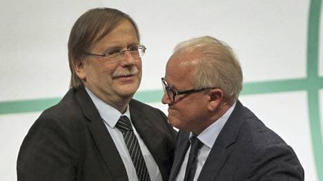 Zwischen Rainer Koch (l.) und Fritz Keller knirscht es gewaltig