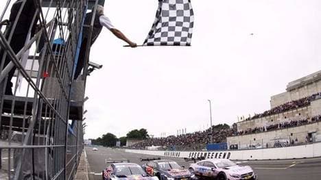 Enges Fotofinish zwischen Ekström, Wittmann und Mortara am Norisring