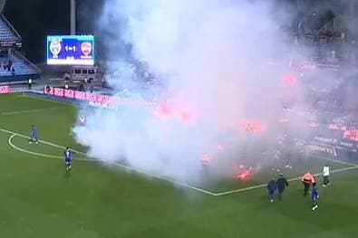 Spielabbruch! Skandal in Frankreich - was City damit zu tun hat