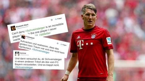 Twitter-Reaktionen auf Bastian Schweinsteiger