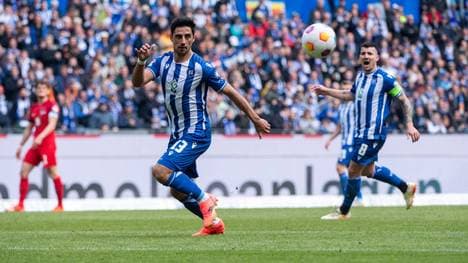 Lars Stindl (l.) hört beim Karlsruher SC auf