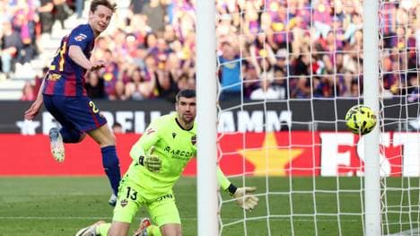 Am Wochenende noch erfolgreich: Frenkie de Jong