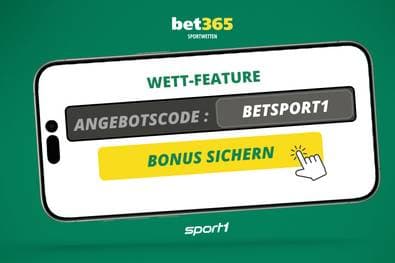 Bet365 Angebotscode April 2026 "BETSPORT1": Bis zu 100€ Wett-Credits