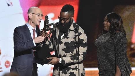 James Harden wurde zum Most Valuable Player ausgezeichnet