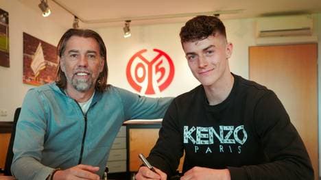 Lucas Laux verstärkt den Mainzer Profikader