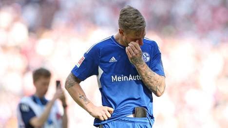 Sebastian Polter ist mit dem FC Schalke 04 in den 2. Bundesliga abgestiegen